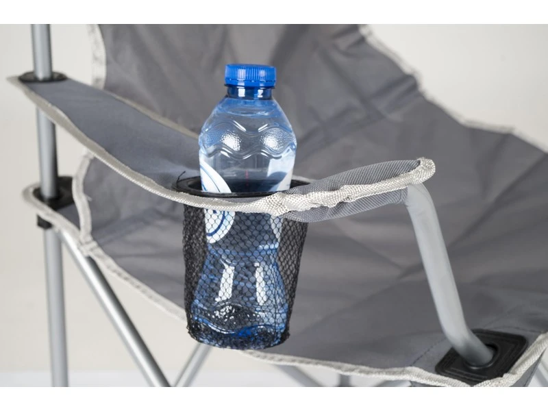 Camp Gear Stoel Opvouwbaar Grijs - Afbeelding 4