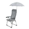 Bo-Camp Stoelparasol Universeel Ø 106cm Grijs