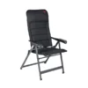 Crespo Kampeer Standen Stoel Ap-237 Air-deluxe Zwart Kleur 80