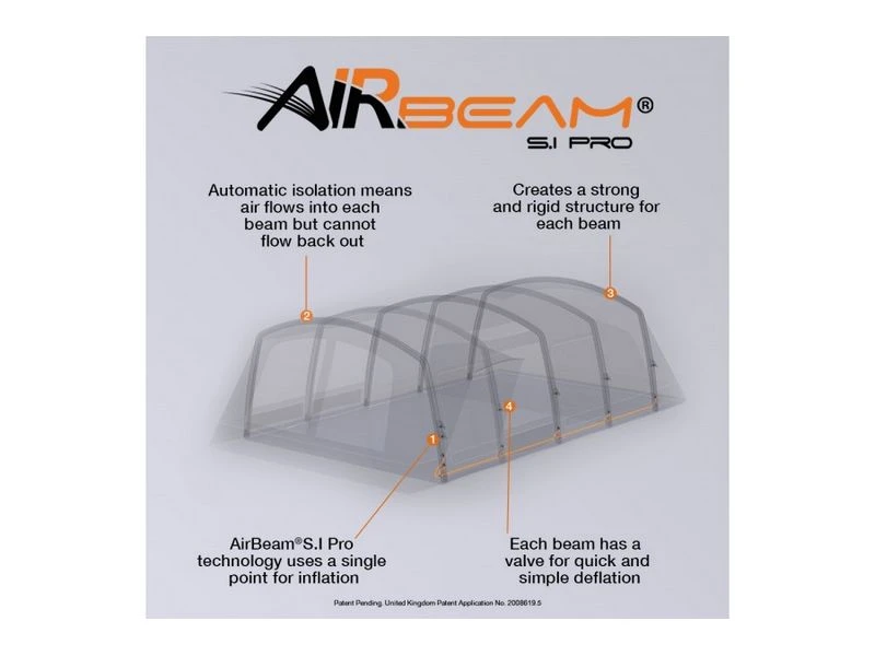 Vango Opblaasbare Tent Anantara IV Air TC 450XL - Afbeelding 6