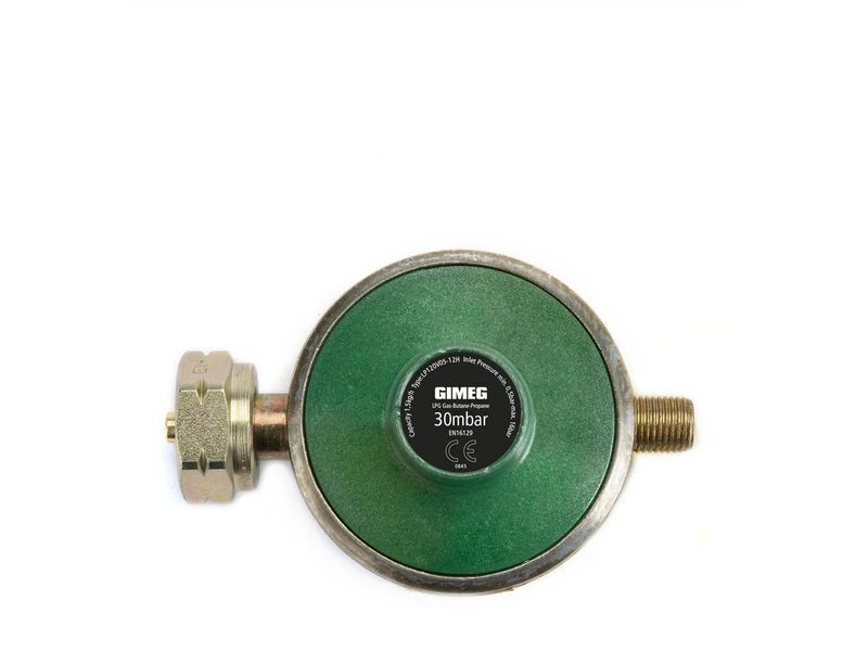 Gimeg Gasdrukregelaar Uni. 30 Mb Kombi X 1/4 Inch L.