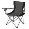 Eurotrail Vouwstoel Lausanne Staal Grijs-Zwart