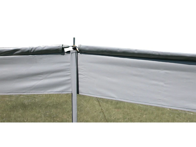 Eurotrail Windscherm Dunes 480x145 Pvc Met Ramen - Afbeelding 2
