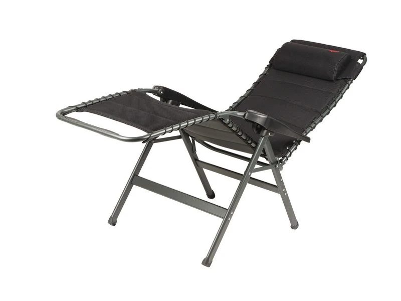 Crespo Kampeer Relaxstoel Ap-232 Air-deluxe Zwart Kleur 80 - Afbeelding 3