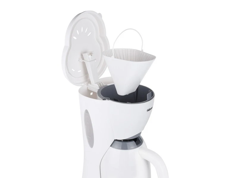 Tristar Koffiezetapparaat 1 Liter 900 Watt Wit + Thermoskan - Afbeelding 4