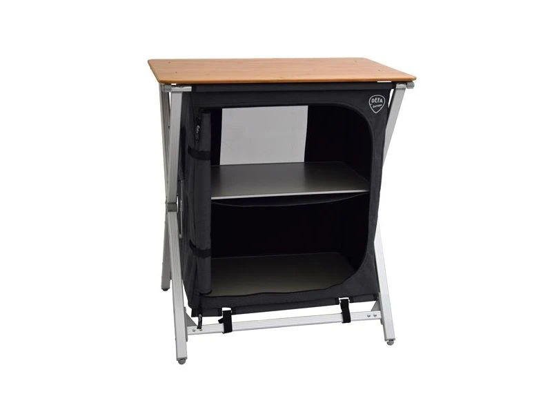 Defa Easy Folding Bamboe Kampeerkast Kookkast 75 - Afbeelding 2