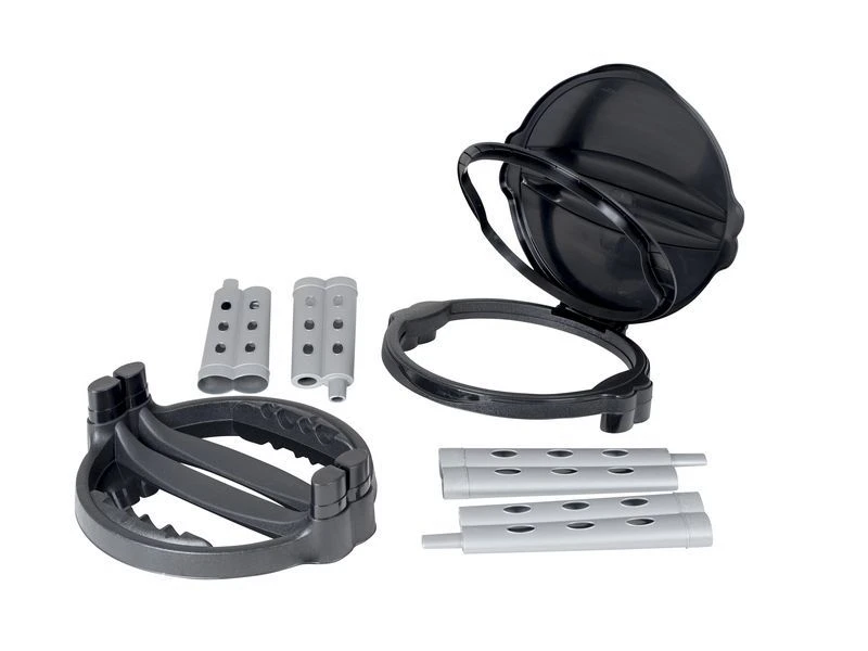 Vuilniszakhouder - Deluxe - Demontabel - Ø 43x74 Cm - Zwart - Afbeelding 3