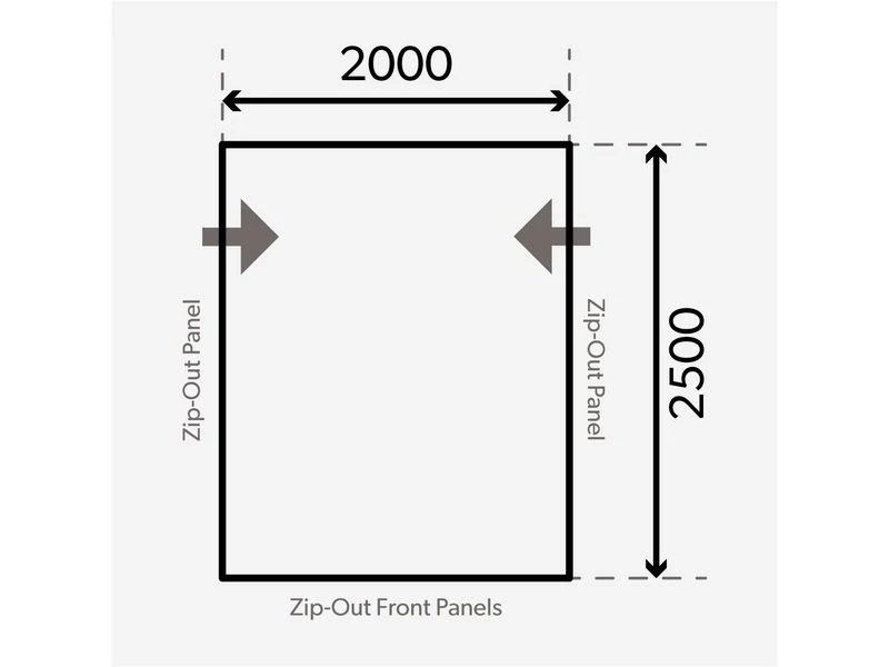 Kampa Dometic Opblaasbare Voortent Rally Air Pro 200 S - Afbeelding 2