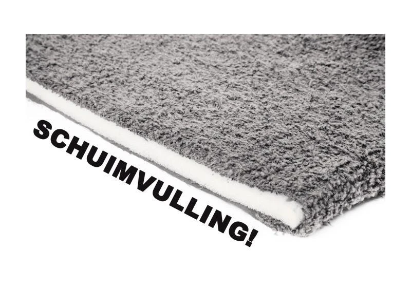 Bo Camp Badstof Stoelhoes Gepolsterd M Licht Grijs - Afbeelding 2