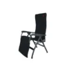 Crespo Kampeer Relaxstoel Ap-242 Air-deluxe Ergo Zwart Kleur 80