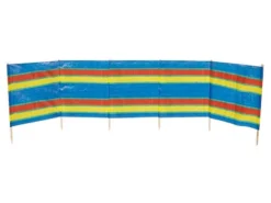 Bo-Camp Strandwindscherm 5-Vaks 4,6x0,9 Meter