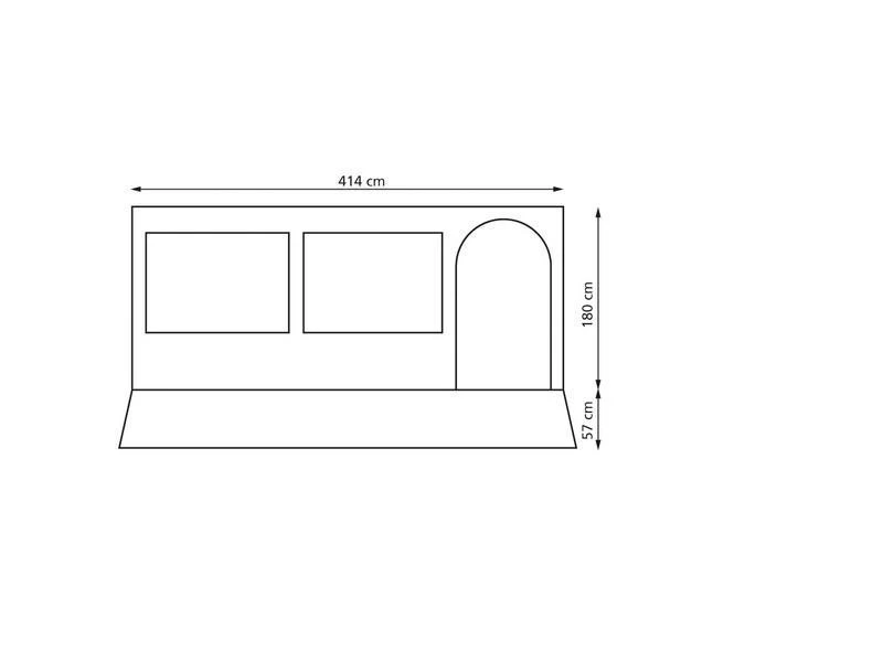 Eurotrail Canopy Room Bergen 440 - Afbeelding 4