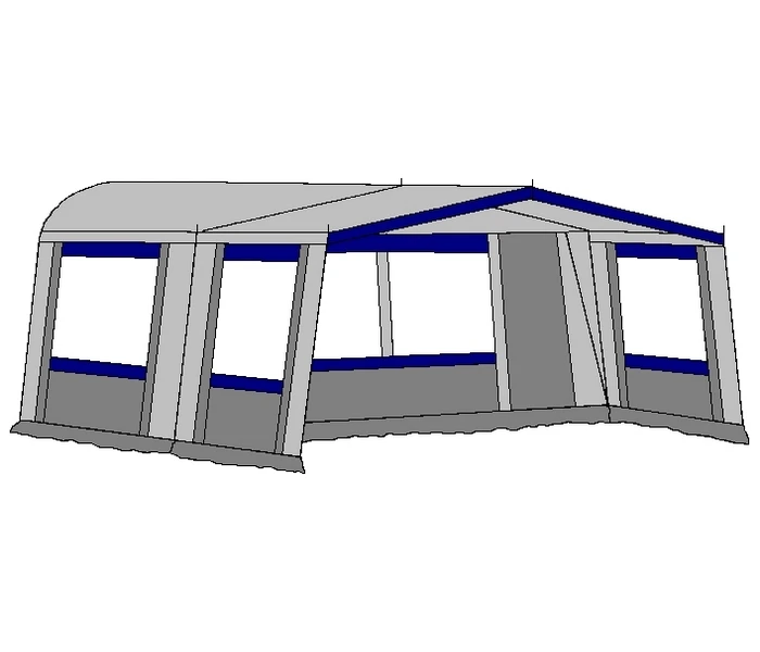 Hele Luifel Voor Voortent Aanritsbaar De Vaart Standaard Serie